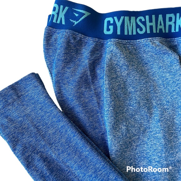 Gymshark Blue Flex Leggings Lowrise Full Length - Picture 13 of 15